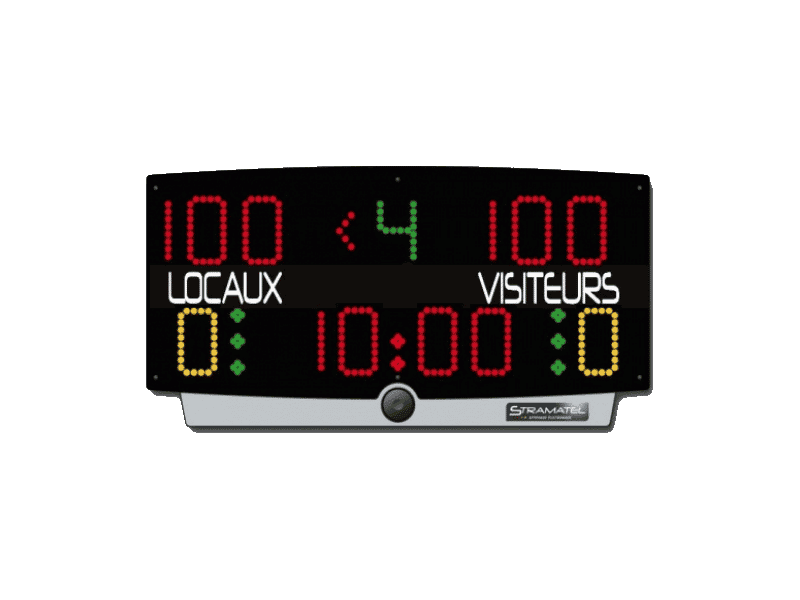 Marqueur de score basket : Commandez sur Techni-Contact - Marqueur de score  basketball