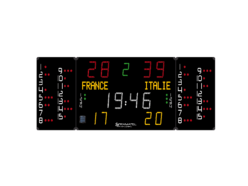 afficheur score water polo