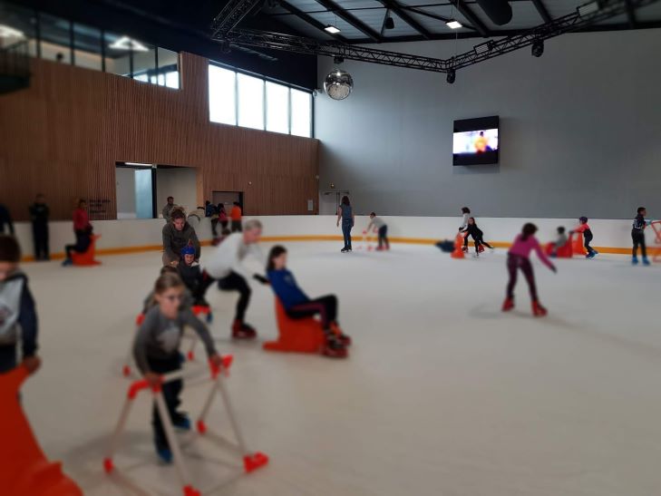 ecrans videos led pour la patinoire glaceo de louviers