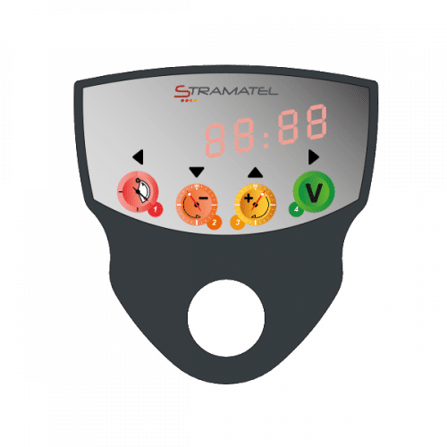 portable desk and controller for stramatel stopwatch