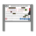 afficheur nombre de jours sans accident sur mesure stramatel