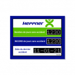 afficheur securite interieur initial heppner