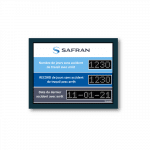 afficheur nombre de jours sans accident safran stramatel