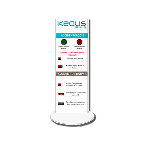 totem securite interieur sur-mesure keolis