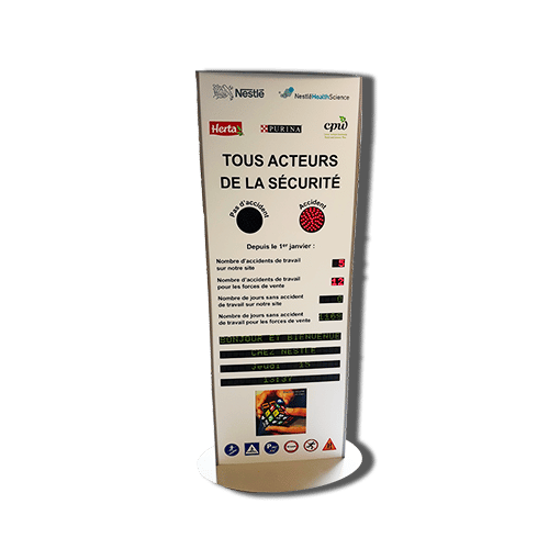 totem securite interieur sur-mesure nestle