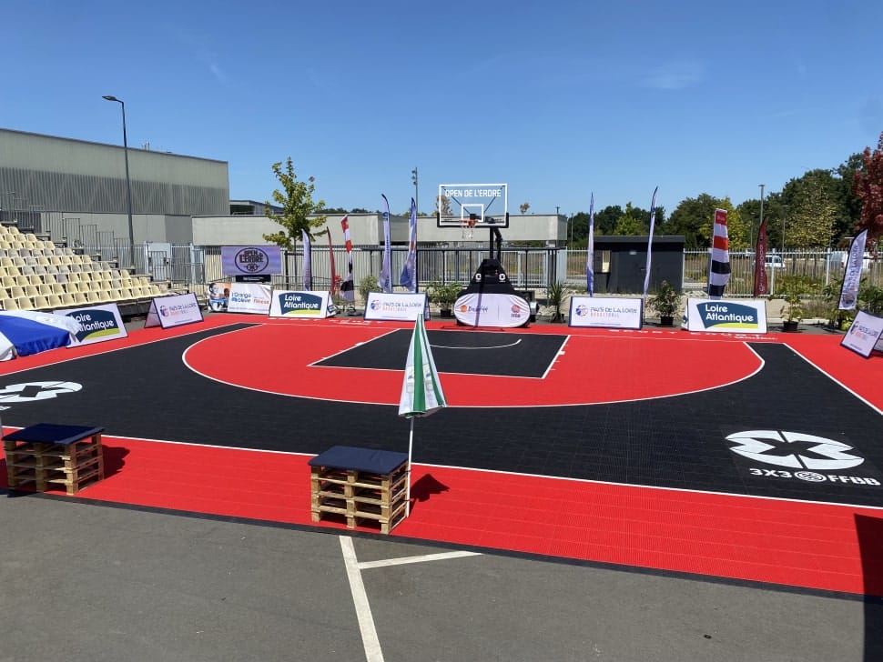 Stramatel a équipé l'Open de l'Erdre Basket 3x3 à Nort sur Erdre