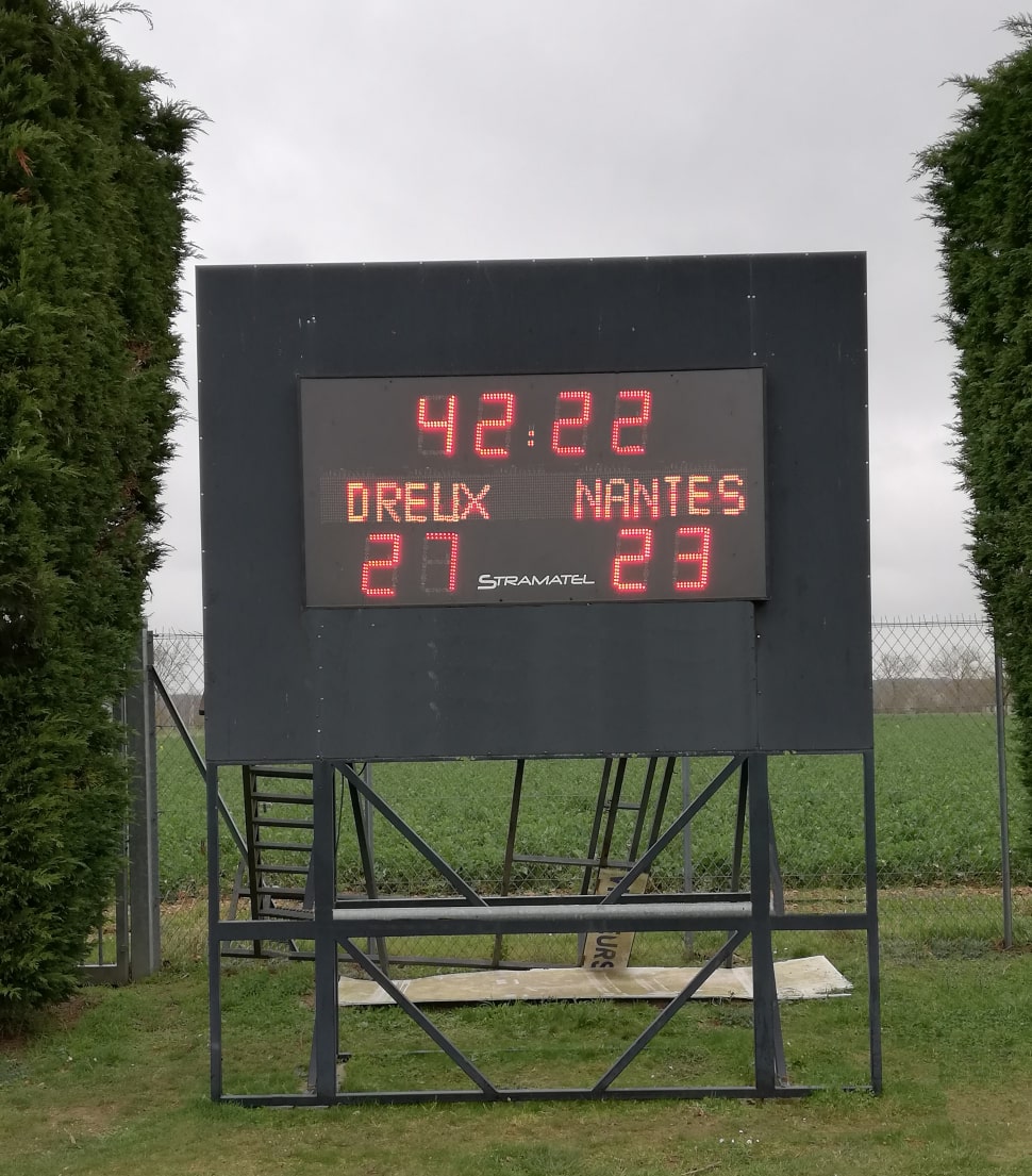 Afficheur de score FRB AD Stramatel à Dreux