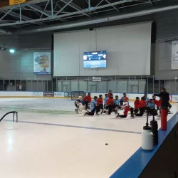 Ecran géant Stramatel à la patinoire de Strasbourg