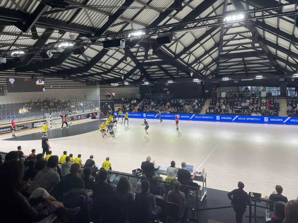 salle haras angers sco handball tour de terrain stramatel