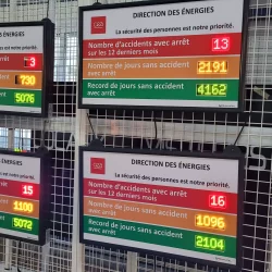 Afficheur sécurité Stramatel pour le CEA