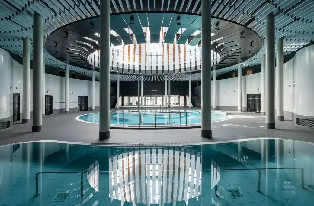 horloges piscine Stramatel au complexe aquatique du Grand Nancy Thermal