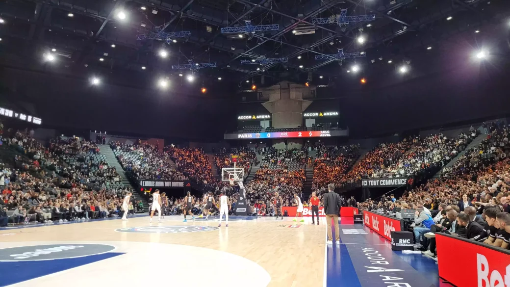 corniche Paris Basketball à l'Accor Arena - SL Video System