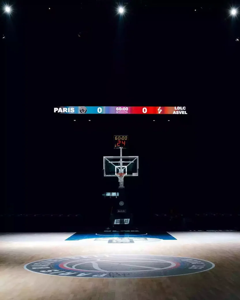 corniche Paris Basketball à l'Accor Arena - SL Video System