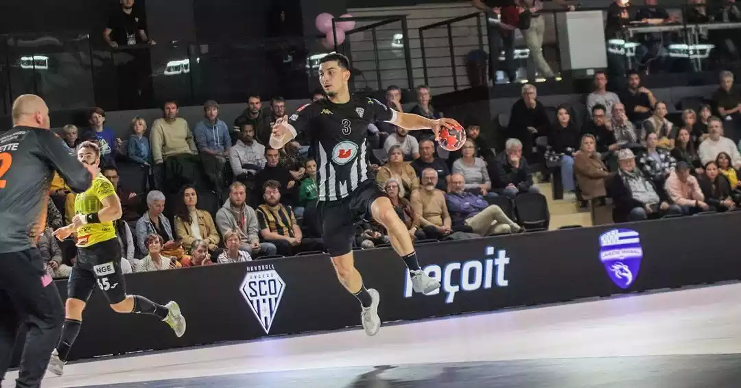 tour de terrain vidéo LED angers sco handball