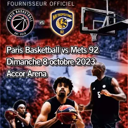 promotion match paris basketball vs metropolitans 92 stramatel