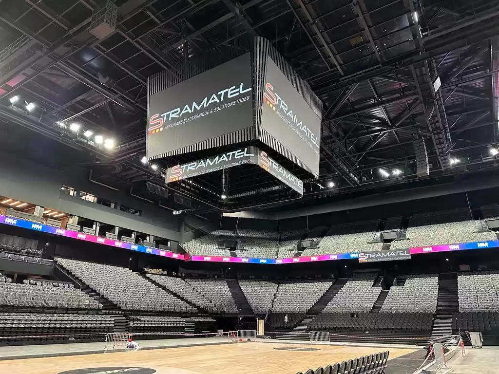 gestion et pilotage vidéo par le SL Video System de Stramatel à la LDLC Arena