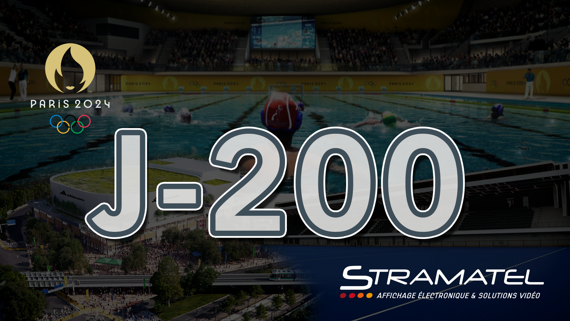 j-200 avant les jeux olympiques de paris 2024 - stramatel s'engage dans la grande cause nationale 2024