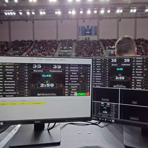 SL Video System de Stramatel pilote les écrans vidéos de l'arena de Gorzow en Pologne