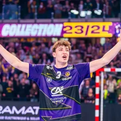 tour de terrain vidéo LED Stramatel à la H Arena pour le HBC Nantes