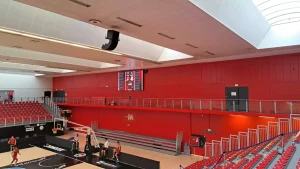 palais des sports saint sauveur à Lille équipé d'un nouvel écran vidéo LED Stramatel