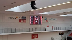 palais des sports saint sauveur à Lille équipé d'un nouvel écran vidéo LED Stramatel