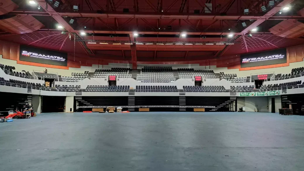 écran vidéo LED Le Mans Antares - stramatel