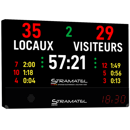 SL Video Scoreboard pour le handball