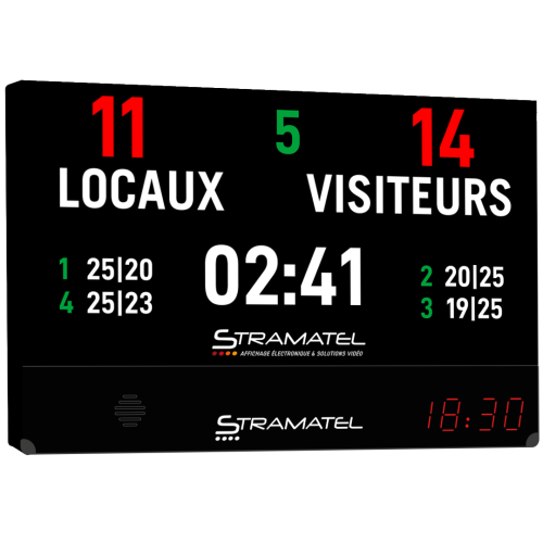SL Video Scoreboard pour le volley