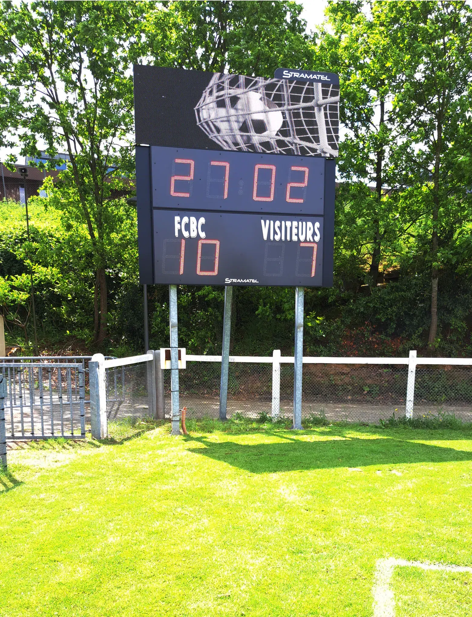 tableau de score football et écran vidéo LED