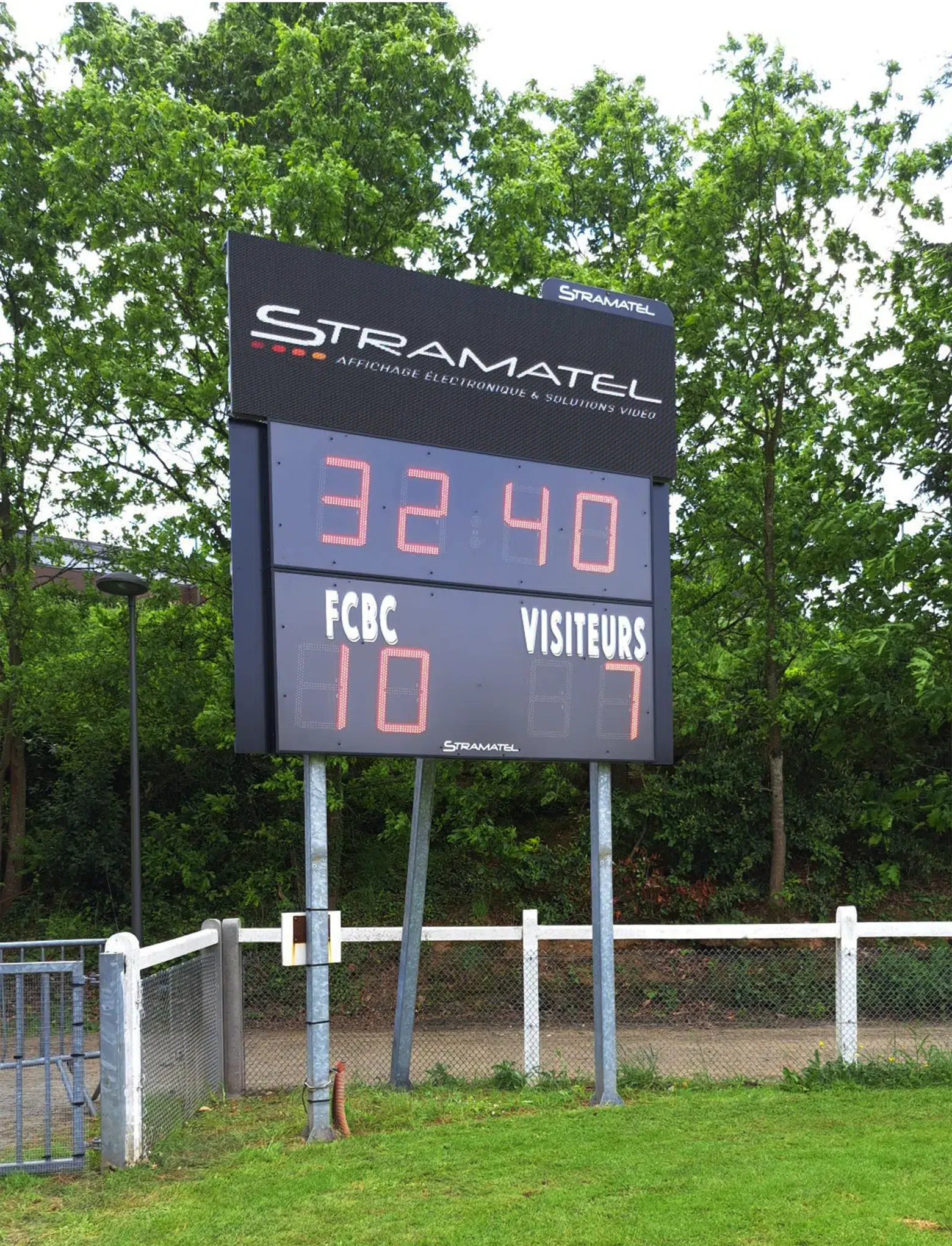 tableau de score football et écran vidéo LED