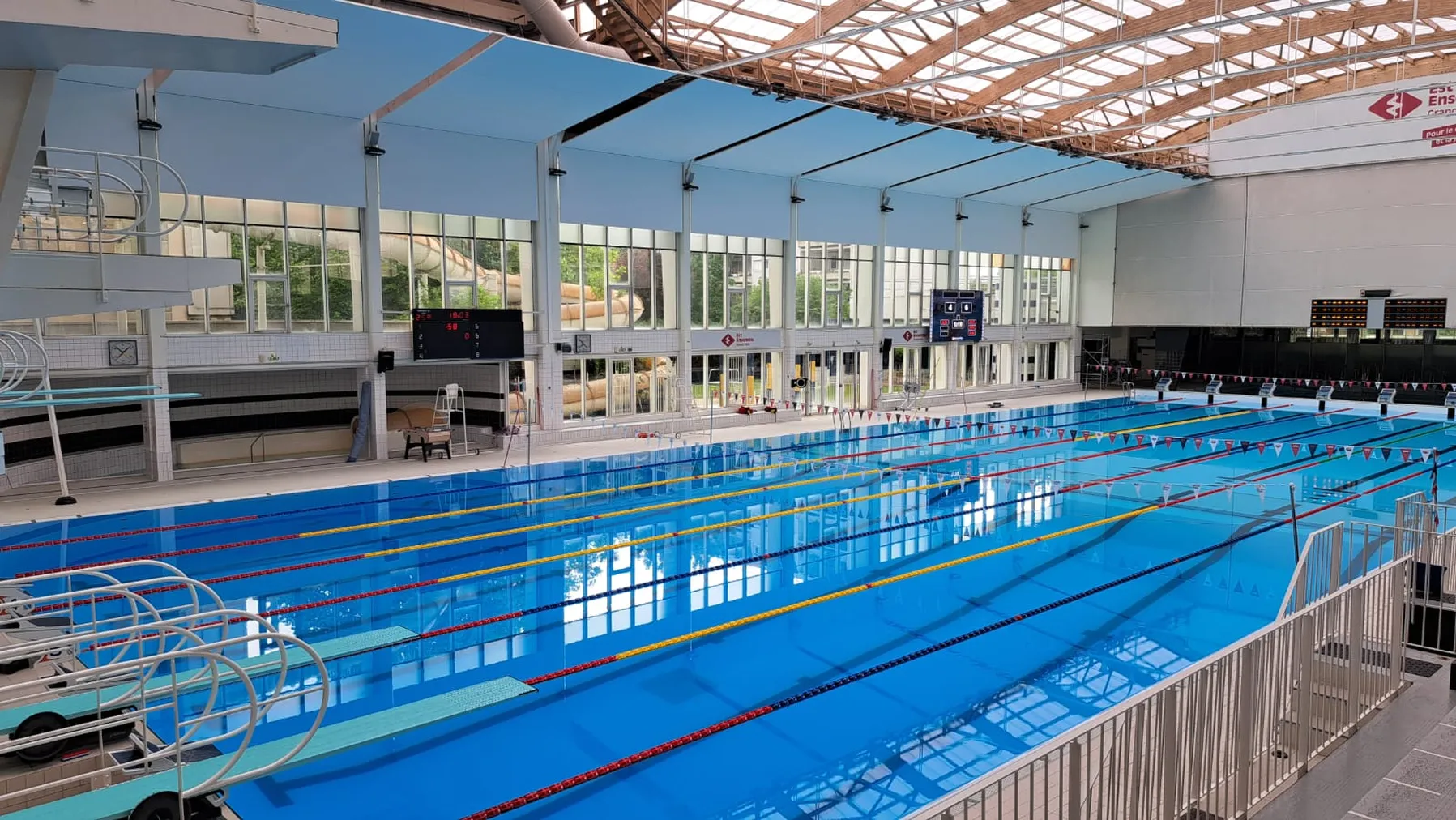 Interface du logiciel vidéo SL3 pour l’affichage sportif