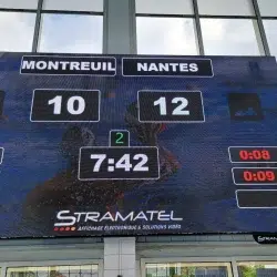 Interface du logiciel vidéo SL3 pour l’affichage sportif