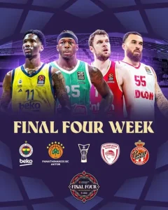équipe qualifiée pour la final four euroleague 2025 à abu dhabi