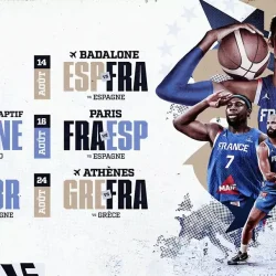 date preparation equipe france basketball pour l'eurobasket 2025