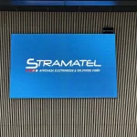 écran vidéo LED 10m² Stramatel et dynamic led double face gymnase Tarare