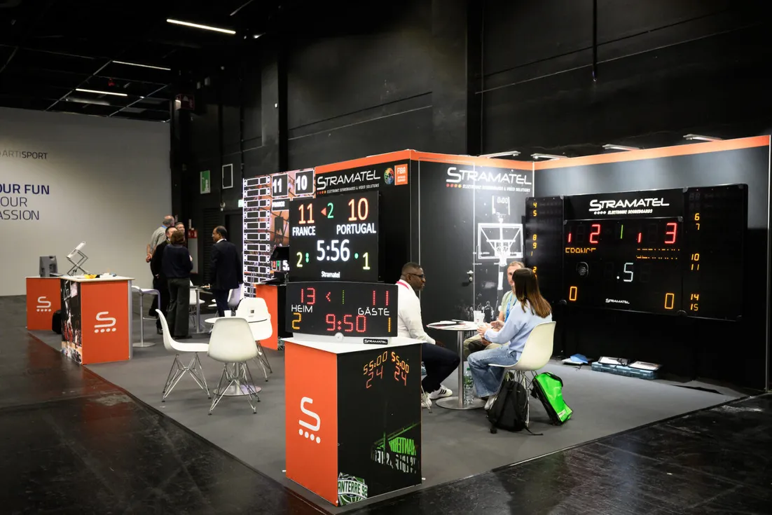 stand Stramatel au salon FSB de Cologne en 2023